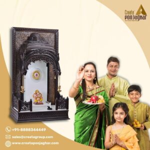 Creata PoojaGhar- home temple-PoojaGhar