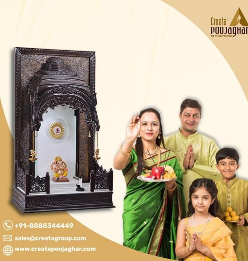 Creata PoojaGhar- home temple-PoojaGhar