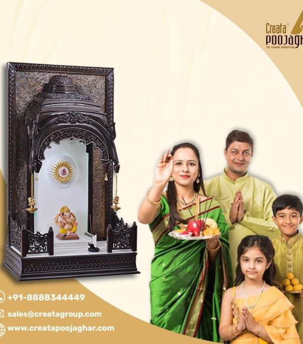 Creata PoojaGhar- home temple-PoojaGhar