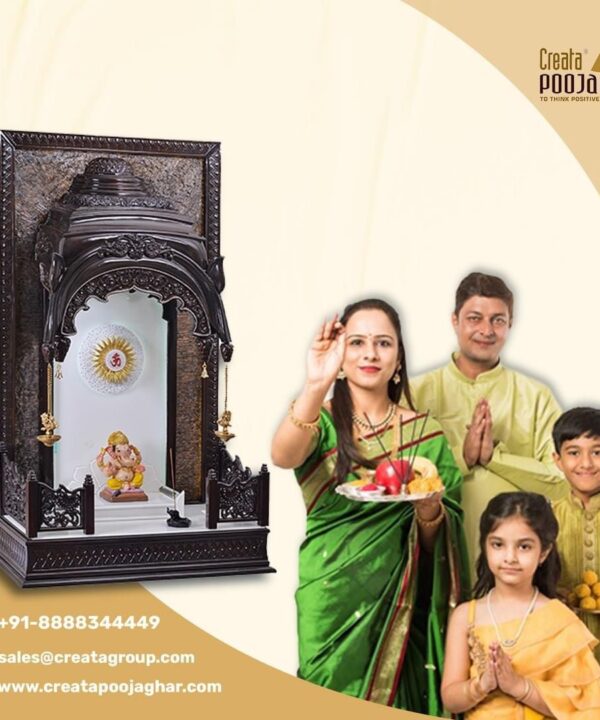 Creata PoojaGhar- home temple-PoojaGhar