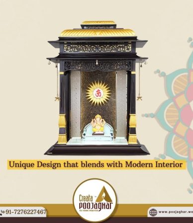 wooden temple for home- Creata PoojaGhar