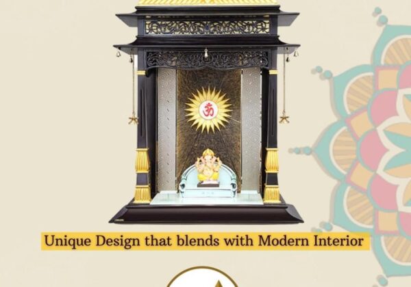 wooden temple for home- Creata PoojaGhar