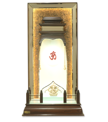 Buy online wooden mandir-Creata Poojaghar