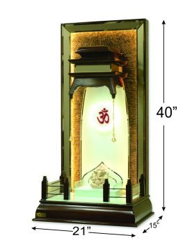 Buy online wooden mandir-Creata Poojaghar