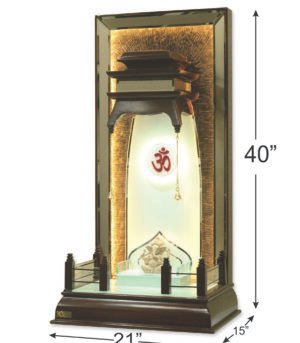 Buy online wooden mandir-Creata Poojaghar