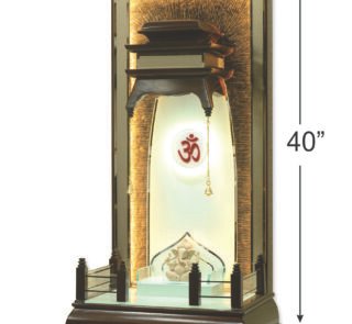 Buy online wooden mandir-Creata Poojaghar