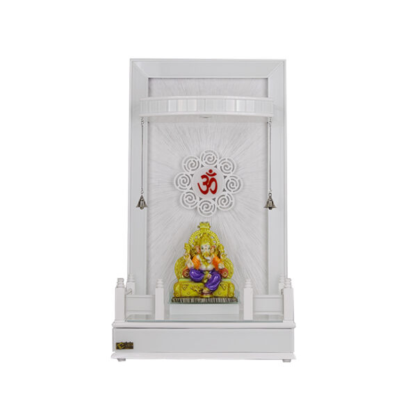 Pearl Grace Teak Wood Designer Mandir for Home – New Set 13-3