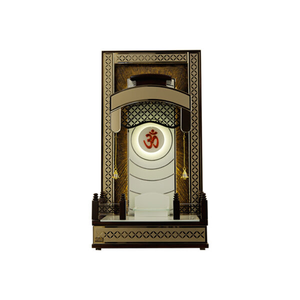 Royal Dark Teak Wood Designer Mandir for Home – New Set 2-1